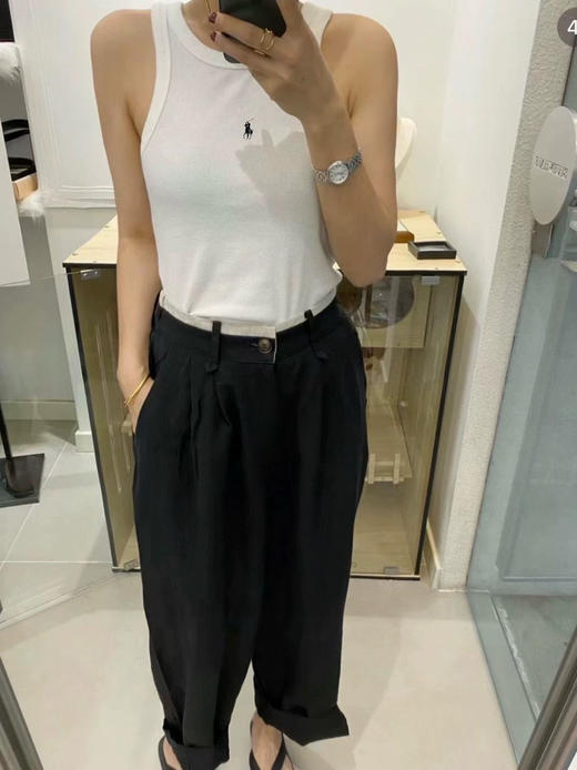 58-5 小马无袖背心 我穿L不紧不短刚好 袖笼略紧 商品图2