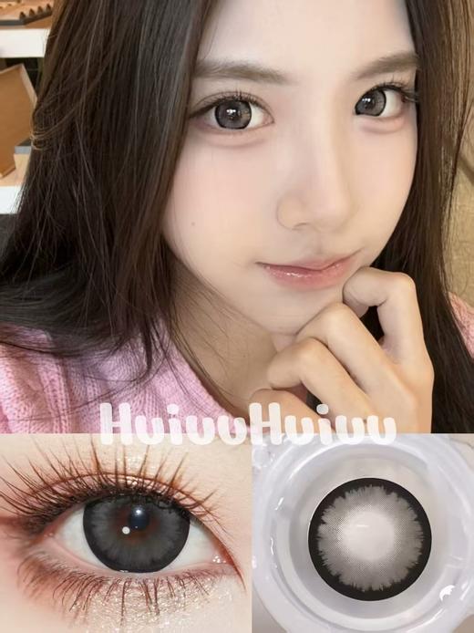 【半年抛大直径】AROMI-贴贴比熊 灰-14.5mm【半年抛 0-800度 含525/575】 商品图0