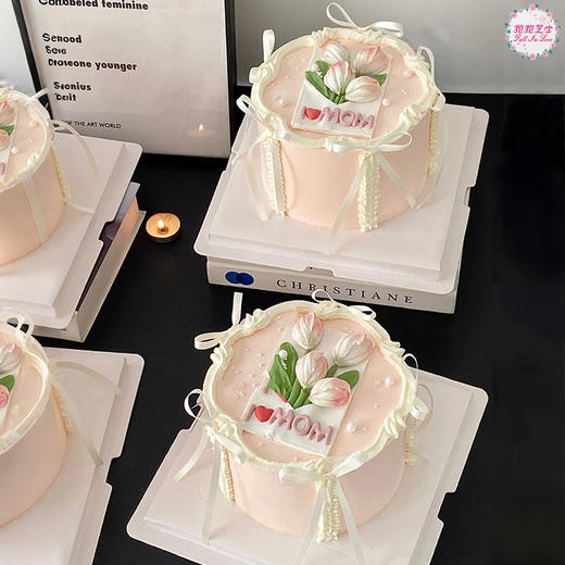 郁金香信封蛋糕，以爱之名，致敬母亲，让爱有迹可循 商品图1