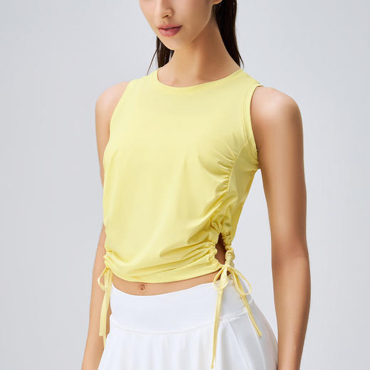 跃牌【安琪拉系列】新款瑜伽服女春夏防晒上衣健身服背心女速干运动罩衫DX6402 商品图1