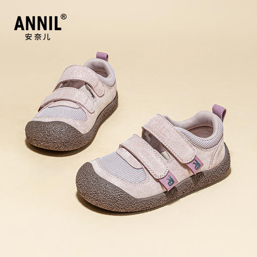 ANNIL/安奈儿宝宝鞋2025春季新款儿童透气软底男童网面防滑女童休闲板鞋HM5102200 商品图1