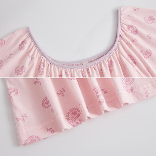 康妮雅女式短袖睡裙 521622033 商品图5