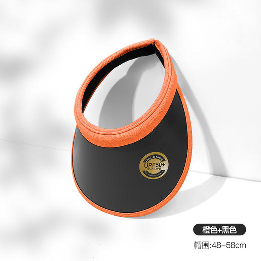 【限时13.9抢！夏日防晒神器🔥】韩版空顶骑行帽，UPF50+专业认证，遮阳防紫外线，颜值与功能兼具！🎀多色可选，还送防风绳哦～快来定制你的专属款吧！户外骑行韩版防紫外线空顶太阳帽 商品图8