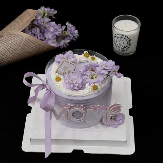 烤爱·莫奈花园·情人节蛋糕·紫色生日蛋糕/聚会/下午茶/低糖动物奶油【仅限深圳配送】 商品图5