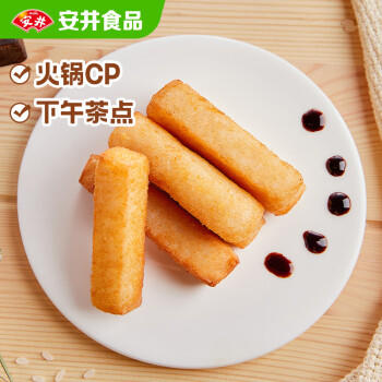 安井红糖糍粑 237g*4袋 12根/袋 年糕红糖浆黄豆粉 面点早餐半成品 商品图3