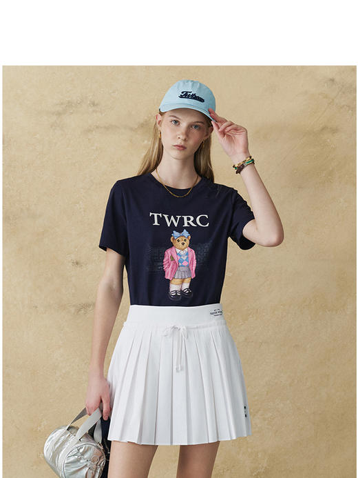 TeenieWeenie小熊卡通短袖圆领T恤女夏季女t恤TTRA25M506Z 商品图6