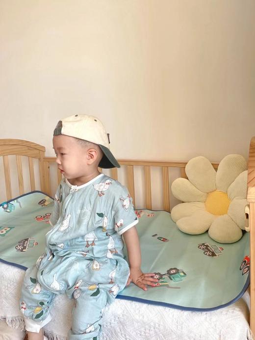 匹鲁儿童冰感丝单凉席 商品图6