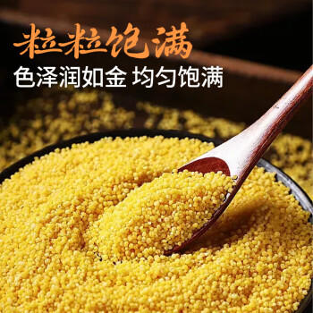 弘三利铺子山西黄小米五谷杂粮月子米当季新米500g精选新小米罐装 /粮油调味 /杂粮 /其他杂粮 商品图5