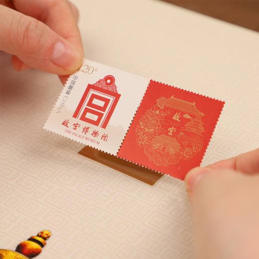 《百年大典》珍邮故宫100周年+赠手工盖章19枚册子 商品图2