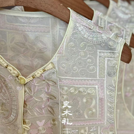 【现货】良木礼真丝金线马甲(480963) 商品图2