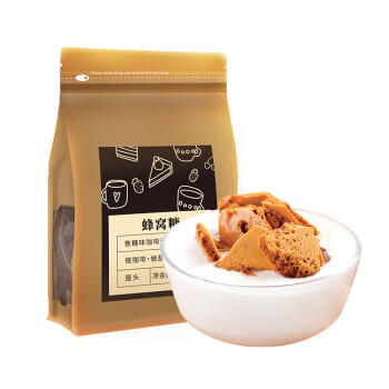 屋头 焦咔滋 蜂窝糖卡美罗咖啡焦糖块0脂肪咖啡调糖包大包装500g /水饮冲调 /咖啡 /咖啡伴侣 商品图1