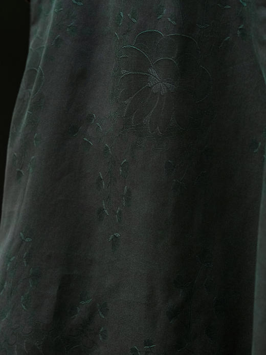 盛唐牡丹 |真丝香云纱手绣偏襟马甲 商品图7