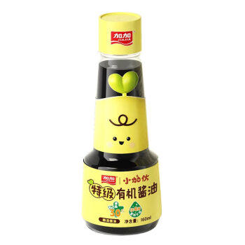 加加 辅食系列 小加酱油160ml【有机 减盐30%】小瓶拌饭酱油生抽调料 /粮油调味 /调味品 /酱油 商品图3