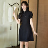 夏季新款小清新淑女小性感短旗袍BS2536 商品缩略图1