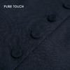 PURE TOUCH经典黑色修身无袖西装马甲 1313242131 商品缩略图3