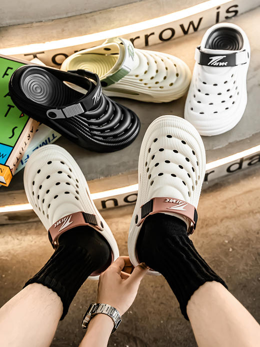 夏季爆款！金莱克时尚情侣透气洞洞鞋 男女款夏季透气 洞洞鞋JLK-2503 商品图2