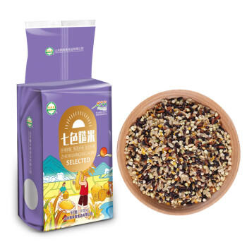 鹤来香糙米杂粮减控脂糖尿病人主食杂粮七色糙米10斤装礼品 /粮油调味 /杂粮 /谷米类 商品图2