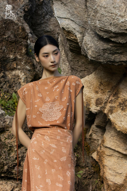 荷木HEMU丨豆缬·短衫 商品图1