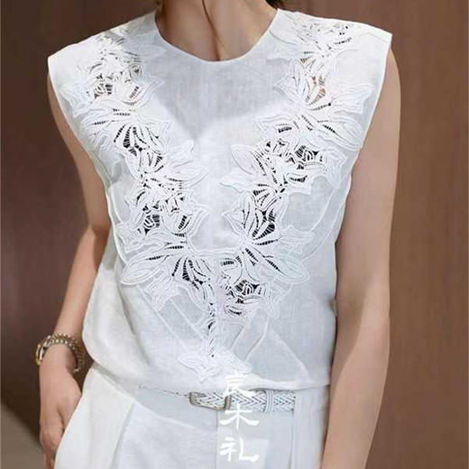 【部分现货】良木礼亚麻马甲（7849） 商品图4