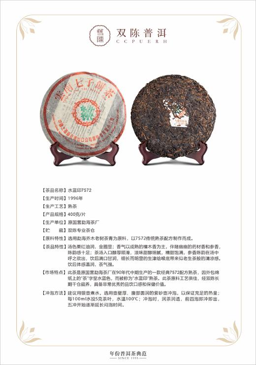 1996年水蓝印7572 商品图0