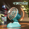 【复古小台扇】复古迷你桌面风扇usb充电宿舍书桌台扇户外便携式手持小风扇。ry 商品缩略图2