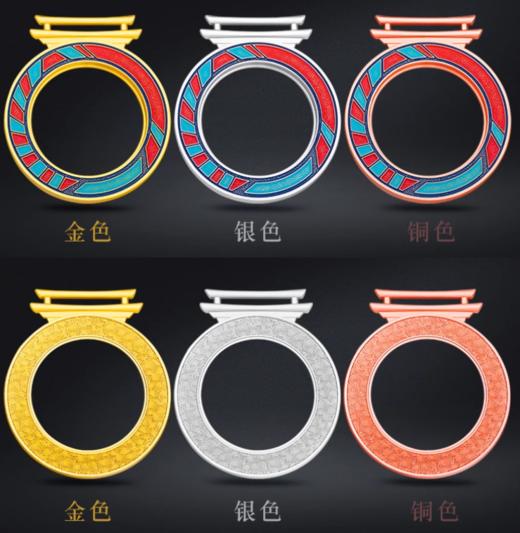 亚克力金属奖牌定制透明设计奖励奖品挂牌纪念牌 商品图1