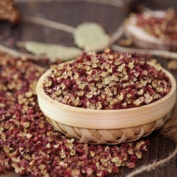 爱蜀味国标一级汉源红花椒80g 四川汉源花椒无籽大红袍麻椒特香特麻贡椒 商品图4