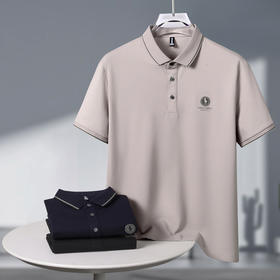 【棉质】【DK】大依优型大码男装短袖polo衫肥佬运动休闲棉上衣男夏季薄款加肥大码