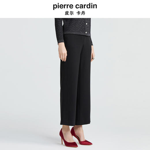 [皮尔卡丹女装]秋季新款通勤职业假两件连衣裙 商品图3