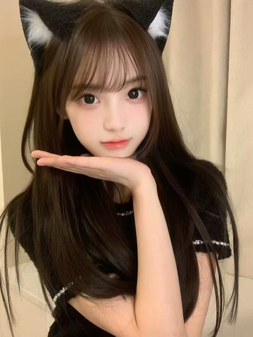 【半年抛大直径】AROMI-憨憨黑柴 黑-14.5mm【半年抛 0-800度 含525/575】 商品图4