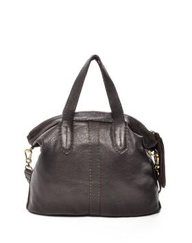 757450349462 Carla Mancini 棕色经典简约百搭手提包