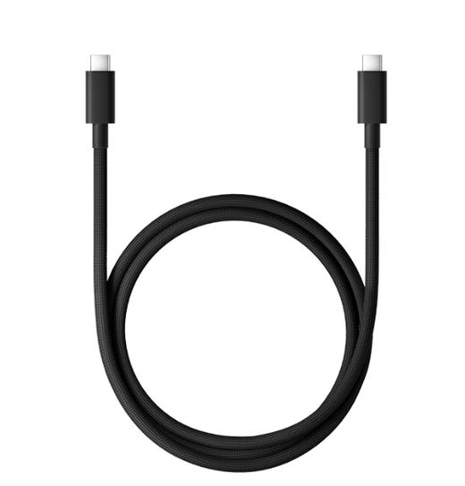 【京东退回/9成新】小米原装 6A USB4 编织高速数据线 1m(C to C) 商品图1