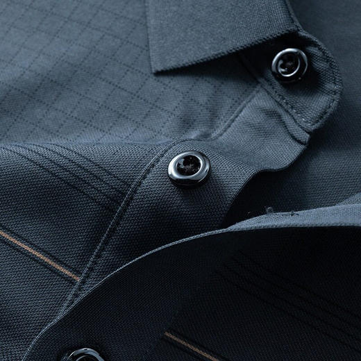 男士POLO衫商务男装时尚印花口袋短袖T恤   PSL28855* 商品图2