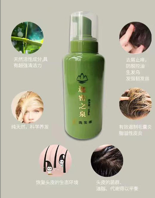 迦密之泉【草本植物养发洗发水】头皮管理专用洗发水！不只是清洁！植物养发，滋养头皮、从源头解决发质问题！专业售后一路陪伴，请务必加客服进入售后群！ 商品图6