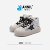 ANNIL/安奈儿女童加厚板鞋冬季加绒小童软底棉鞋水晶绒宝宝雪地靴HG4404117 商品缩略图1