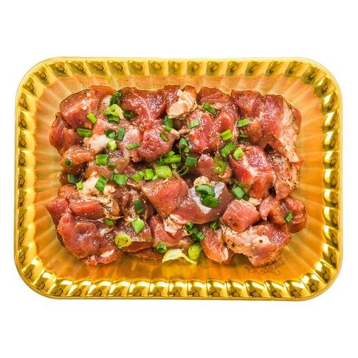 黑椒梅花肉粒220g/盒 商品图2