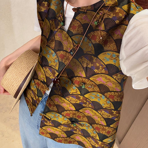 【预售7天】良木礼丝绸马甲(14zs79) 商品图2