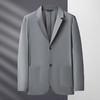【防晒西服】【DWP】大依优型薄款西服外套休闲商务夹克男宽松加肥加大码上衣夏季 商品缩略图7