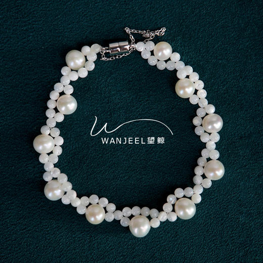 珍珠【咪萌】编织手链 商品图0