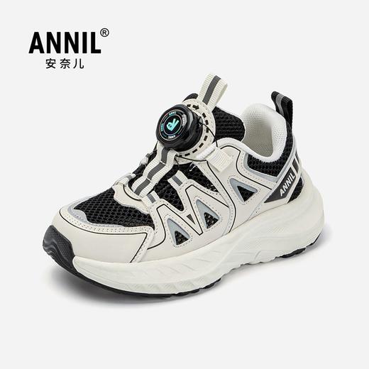 ANNIL/安奈儿儿童运动鞋2025新款夏季男童透气单网软底女童防滑跑步鞋HG5205299 商品图4