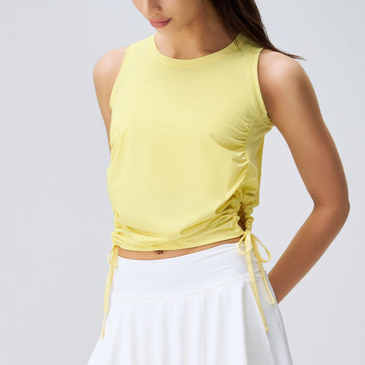 跃牌【安琪拉系列】新款瑜伽服女春夏防晒上衣健身服背心女速干运动罩衫DX6402 商品图2