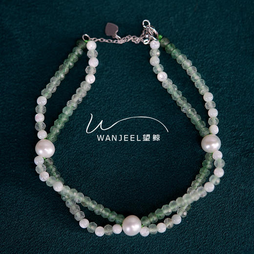 珍珠【青山】青绿限定手链 商品图0