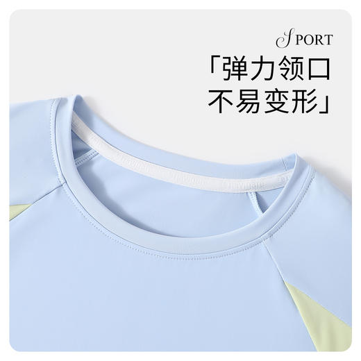 【纳维凯尔】【防晒速干】【120-165】Navigare意大利小帆船男童夏款防晒速干短袖T恤 商品图6