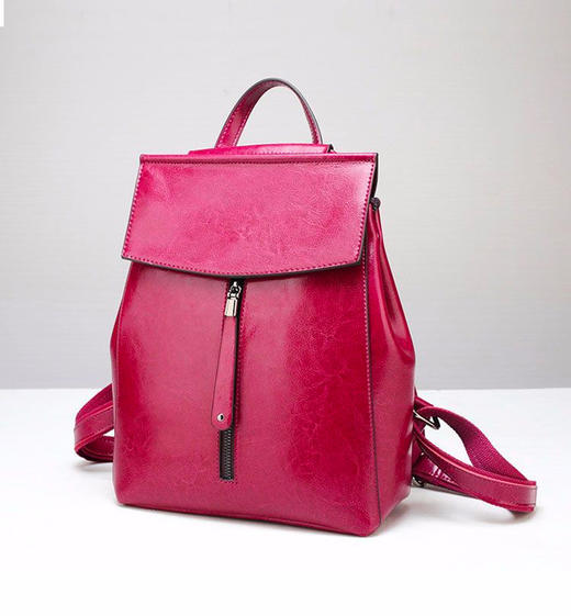 【预售3天】2025新款女包欧美时尚复古双肩包背包书包7921-D 商品图6