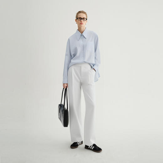 【经典款】【商场同款】麦檬夏梭织长裤5995150922 商品图1