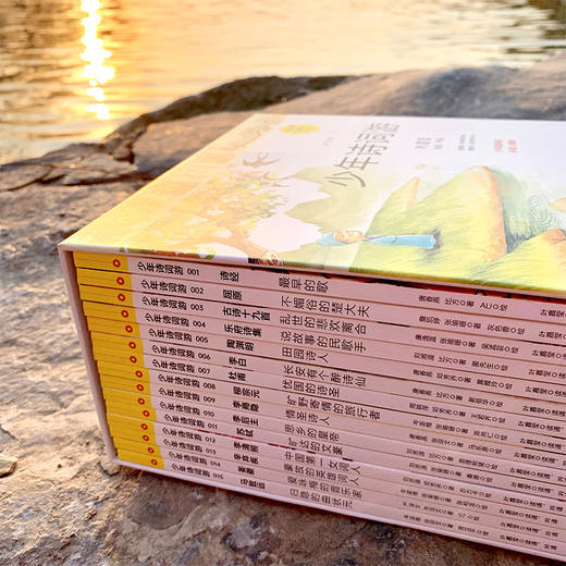 少年诗词游，精品函套（全15册），绝版经典凯旋，绘本+读本+叶嘉莹吟诵音频，一书多用，专家坐镇，讲透中华上下五千年诗词歌赋、历史、书法、艺术、地理 商品图5