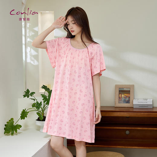 康妮雅女式短袖睡裙 521622033 商品图0