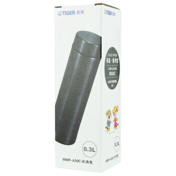 虎牌不锈钢保温保冷杯轻量型男女水杯子MMP-A30C深灰色300ml 商品图0