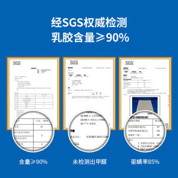 宝珀 泰国乳胶枕进口天然乳胶枕头成人家用橡胶透气枕芯成人颈椎枕 商品图4