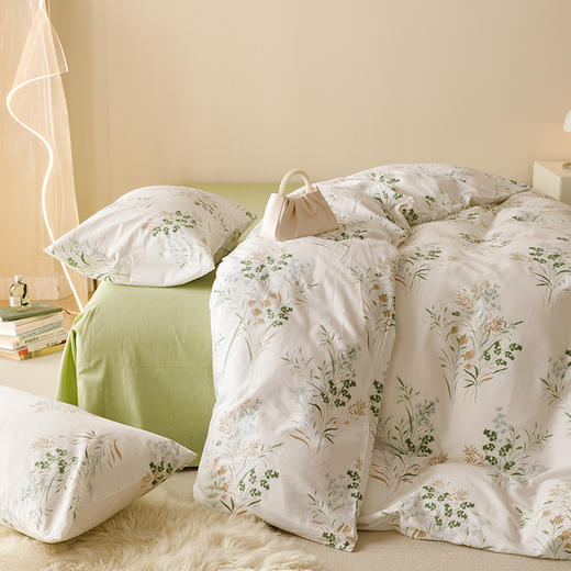 皇冠白描青野 （全棉四件套）T3514 商品图3